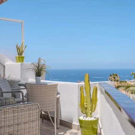 Charming 1-bedroom With Ocean Views In Costa Adeje (Tenerife)